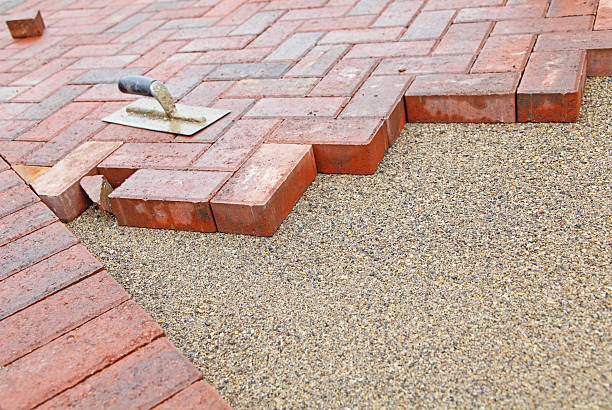 Residential Paver Driveway in Rowlett, TX